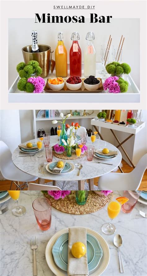 When bread and butter are served, add a butter plate to the table. brunch table decorations - My Web Value | Brunch decor ...