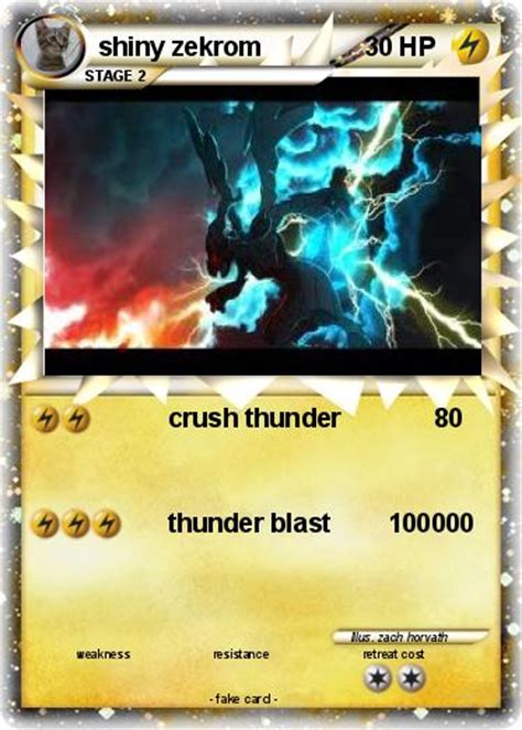 We did not find results for: Pokémon shiny zekrom 3 3 - crush thunder - My Pokemon Card