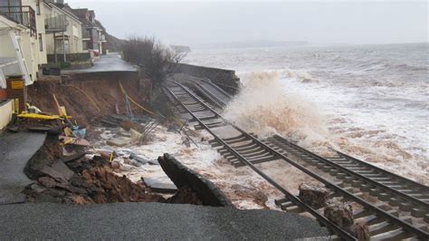 Dawlish Sea Wall On Storm Hit Track Is Success Bbc News