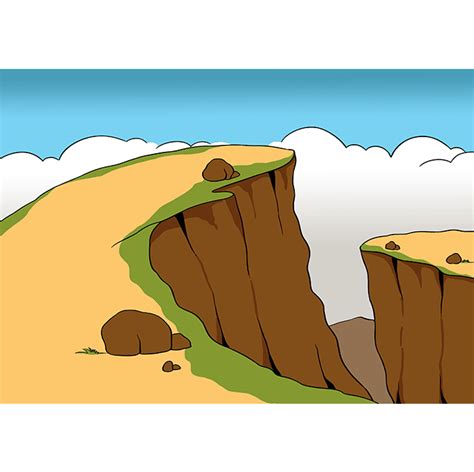 How To Draw A Cliff Really Easy Drawing Tutorial Easy Drawings