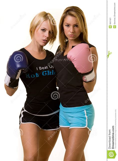 Women Boxers Stock Image Image 3607421