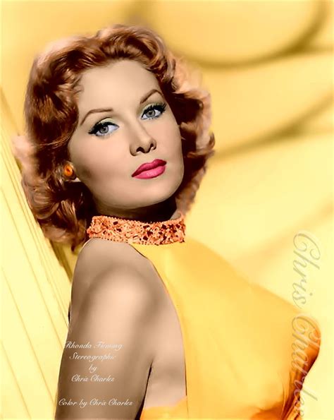 Rhonda Fleming Hollywood Actresses Classic Actresses Hollywood Icons