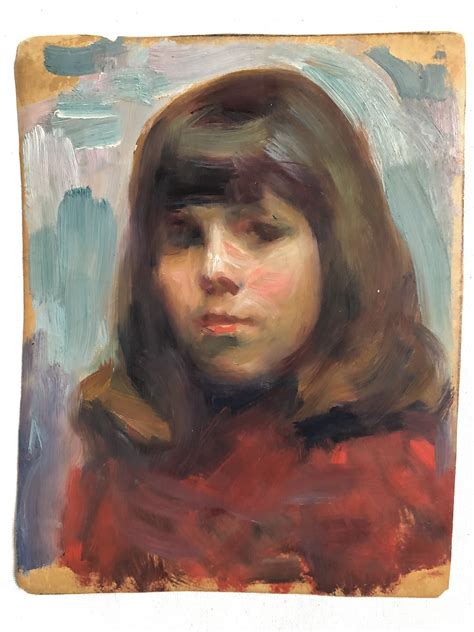 221 Untitled Portrait Of A Little Girl — Max Ginsburg