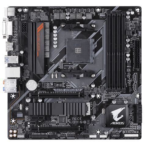 Gigabyte B450 Aorus M Motherboard Specifications On Motherboarddb