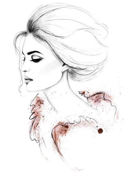 Fashion Drawing Faces Best 25 Fashion Illustration Face