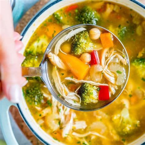 Brimming with yummy vegetables, you can grow so many of the ingredients in your own back. Detox Chicken Soup | Clean food crush, Detox chicken soup, Chicken soup recipes