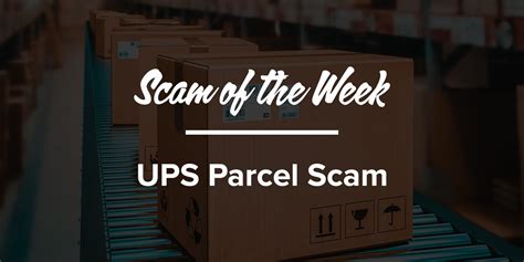 Robocall Scam Of The Week Ups Parcel Scam The Youmail Blog