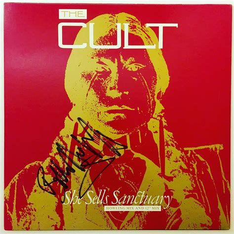 The Cults Classic She Sells Sanctuary Signed Vinyl Answer