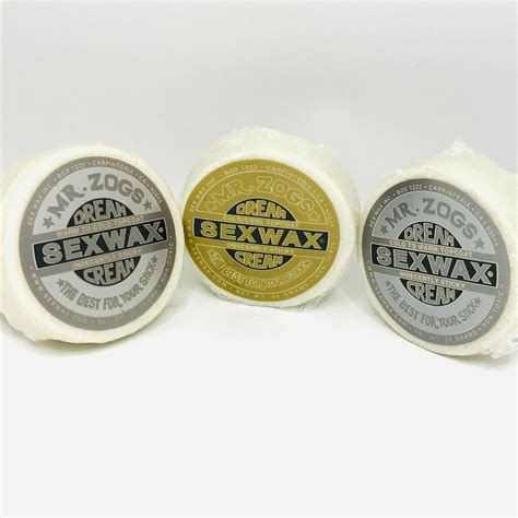 Sex Wax Mr Zogs Sexwax Dream Cream Coconut Lot Of 10 Ebay