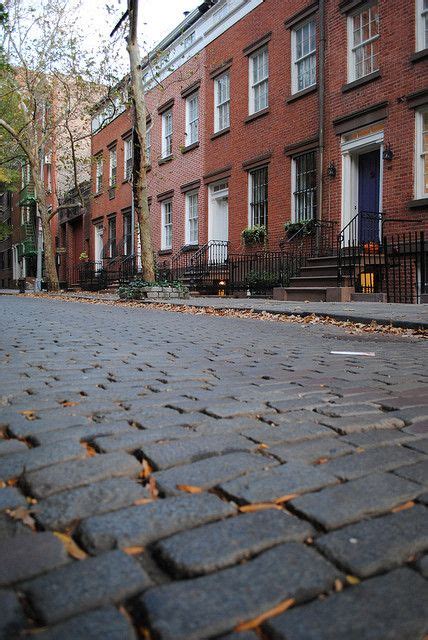 Greenwich Village Cobble Stone Streets From My Youth New York