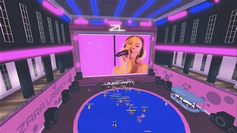 Zara Larsson Roblox Launch Party Recap YouTube