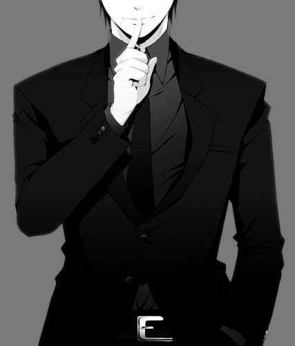 Black Suit Anime Anime Boys Homens De Terno Preto Homens De Terno