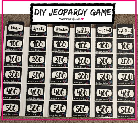 No Questions Asked Slay Your Guest With This Diy Jeopardy
