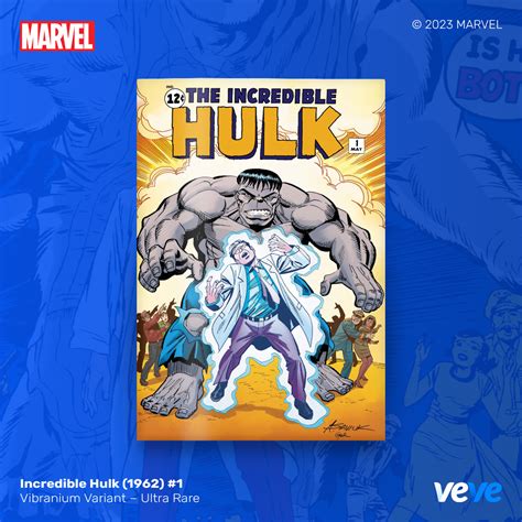 Marvel Digital Comics — Incredible Hulk 1962 1 Veve Digital Collectibles