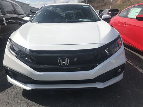 Your passengers will love it too, because the spacious cabin is loaded with. New 2020 Honda Civic Sedan Sport in Platinum White Pearl ...