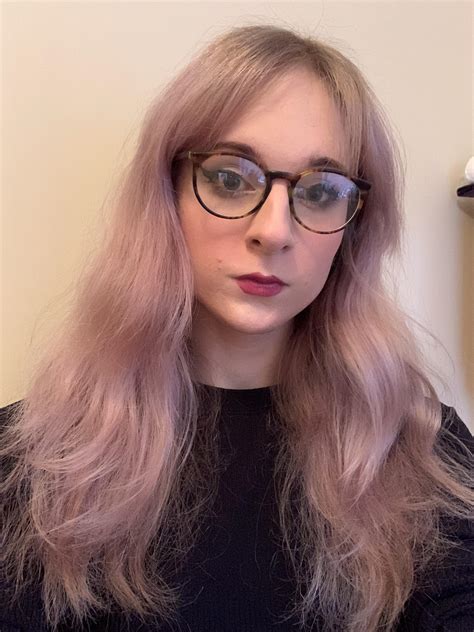 Years Hrt I Might Have To Wear Glasses Again How Do I Look