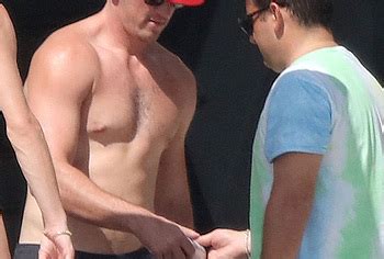 Miles Teller Relaxing Shirtless With Friends Gay Male Celebs Com