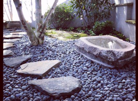 Cheap price black mexican beach pebble usage: Landscape Project Pictures - Mexican Beach Pebbles - River ...