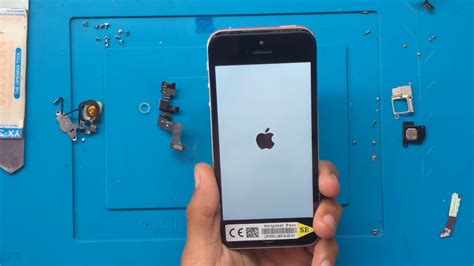 Tutorial Replace Lcd Iphone 5s Crack Youtube