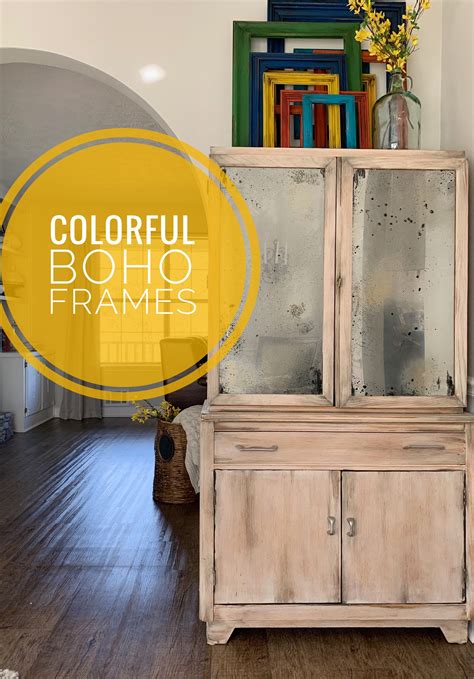 Colorful frames Boho frames open frames frame set colorful | Etsy | Colorful apartment decor ...