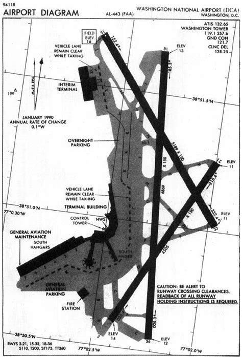Dca Airport Diagram