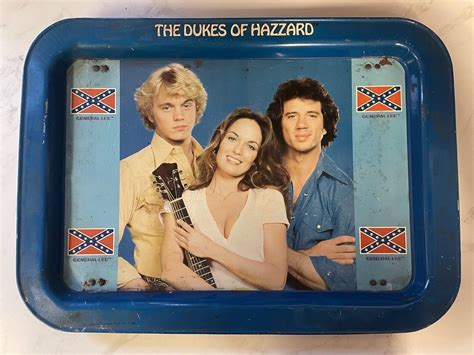 Vintage 1981 The Dukes Of Hazzard Metal Tv Tray Ebay