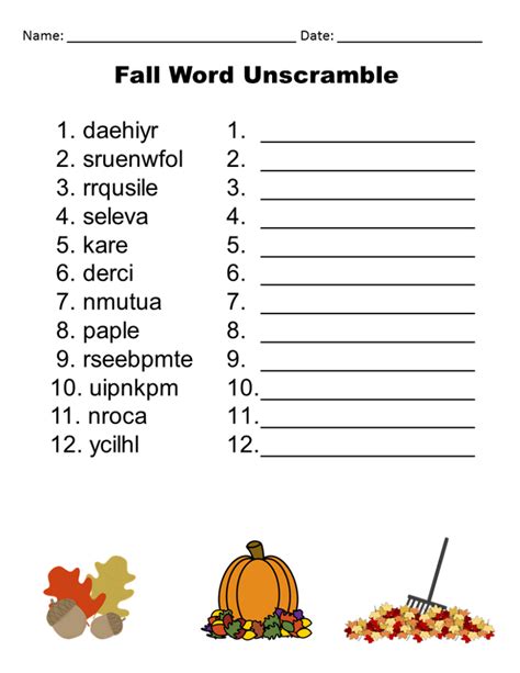 In my printable sight word sc ramble game, you'll get a total of eight pages. Word Scrambles Worksheets | Activity Shelter