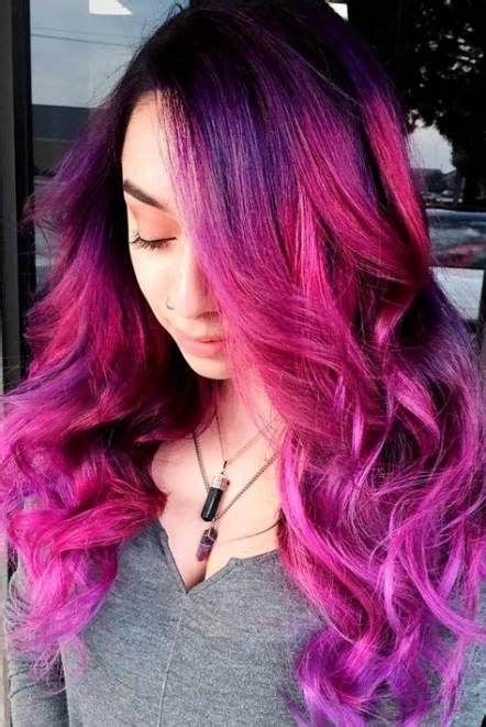 37 Ideas For Hair Ombre Pink Lilacs Purple Ombre Hair Pink Ombre