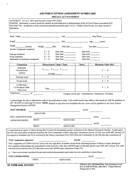 Af Form 4446a Fill Out And Sign Online Dochub