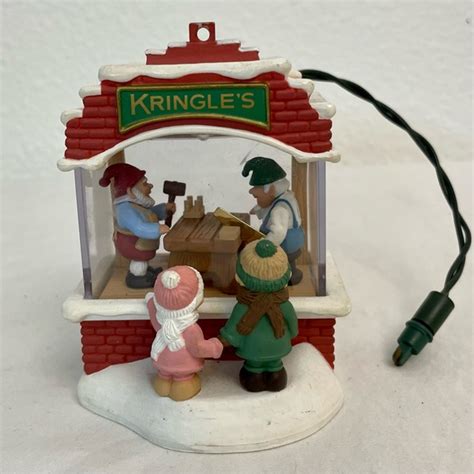 Hallmark Holiday Hallmark 987 Kringles Toy Shop Vintage Magic Light