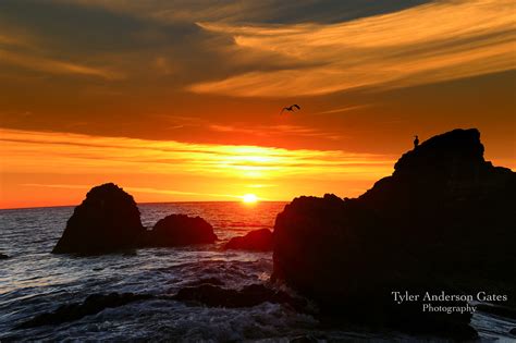 Thanksgiving Sunset over El Matador Beach, Malibu, CA on Behance