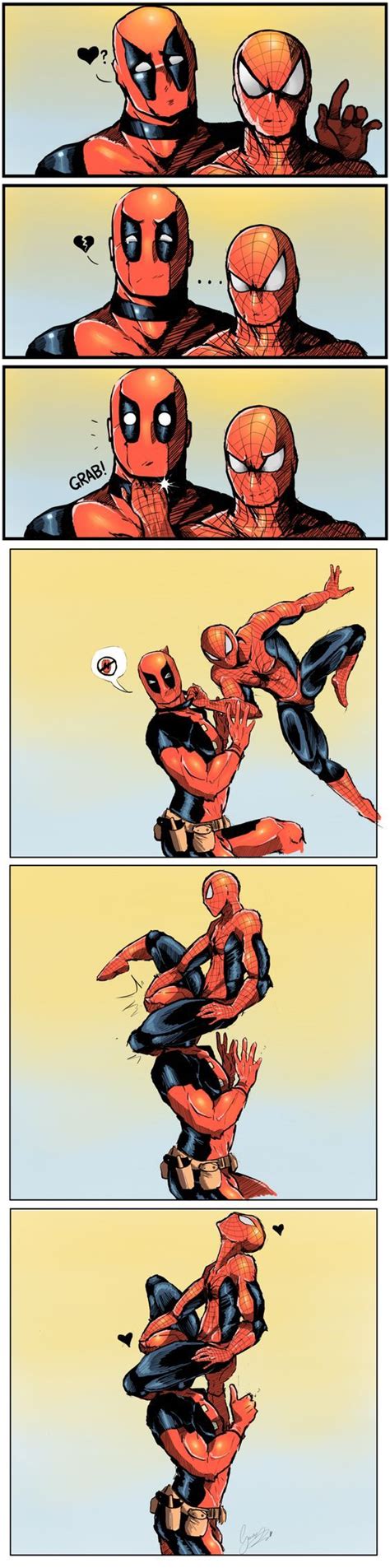 Spiderman And Deadpool Deadpool And Spiderman Spideypool Marvel Deadpool