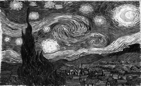 Vincent Van Gogh The Starry Night 1889 Download Scientific Diagram