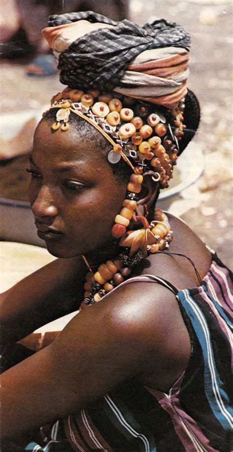 Africa Fulani Woman In Senegal Ca 1970s ©micheal Renaudeau African Beauty African People