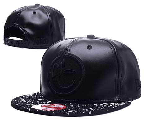 Buy Yums Leather Snapback Hats 41795 Online Hats Kickscn