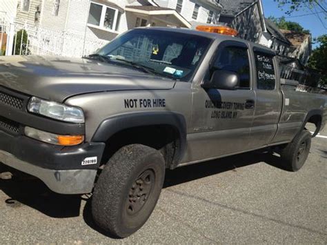Buy Used 2001 Chevy 2500 4x4 Wreckertow Truck Repo Towtruck Chevrolet