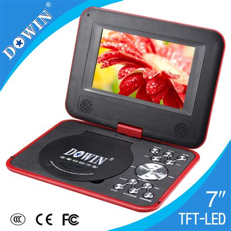Hot 7 Screen Dvd Player Mini Portable Dvdevdvcd Player With Game