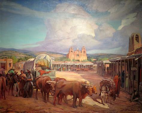 Santa Fe Plaza In 1850 In New Mexico Image Free Stock Photo Public