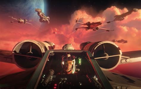 New ‘star Wars Squadrons Reveal Trailer Shows X Wing Vs Tie Fighter