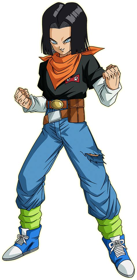 Android 17 Render Xkeeperz By Maxiuchiha22 On Deviantart Personajes De Goku Personajes De