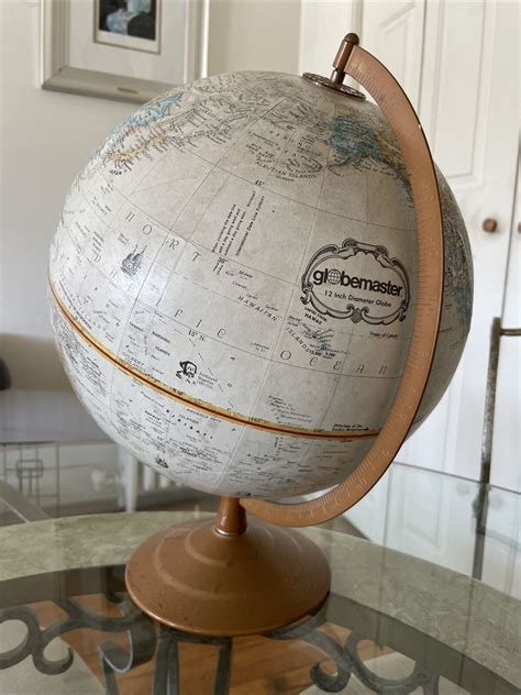 Mavin Vintage Replogle Globemaster 12 Inch World Globe Raised Relief