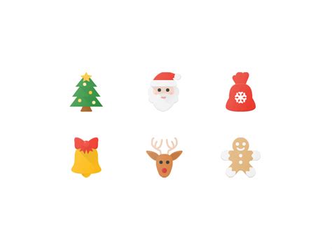Christmas Icons Uplabs