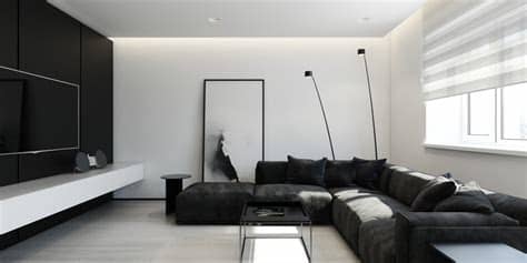 6 Perfectly Minimalistic Black And White Interiors
