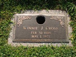Winnie Jane Kring Cross 1898 1971 Homenaje De Find A Grave