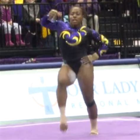 watch this lsu gymnast s perfect 10 floor routine