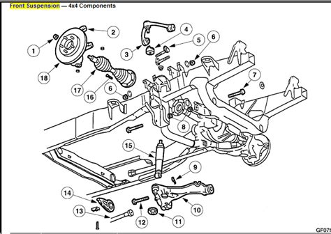 2wd Ford F150 Front Suspension Diagram