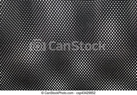 Closeup To Black Fabric Texture Black Fishnet Cloth Material As A