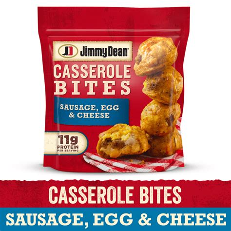 Jimmy Dean Sausage Egg And Cheese Casserole Bites 9 Oz