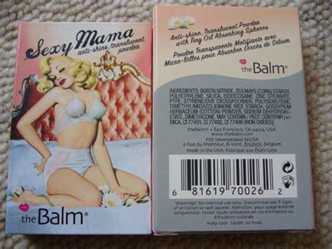 Thebalm Cosmetics Sexy Mama® Anti Shine Translucent Powder Reviews