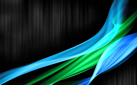 Wallpaper Blue Green Abstract Curve 2560x1600 Hd Picture Image